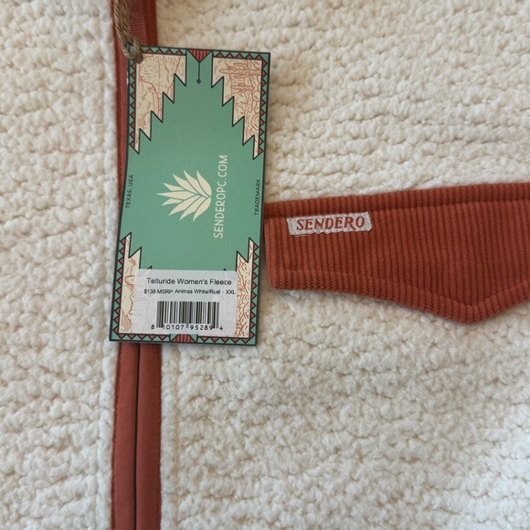 NWT $175 Sendero Women's Sherpa Full Zip Jacket - Picture 5 of 5